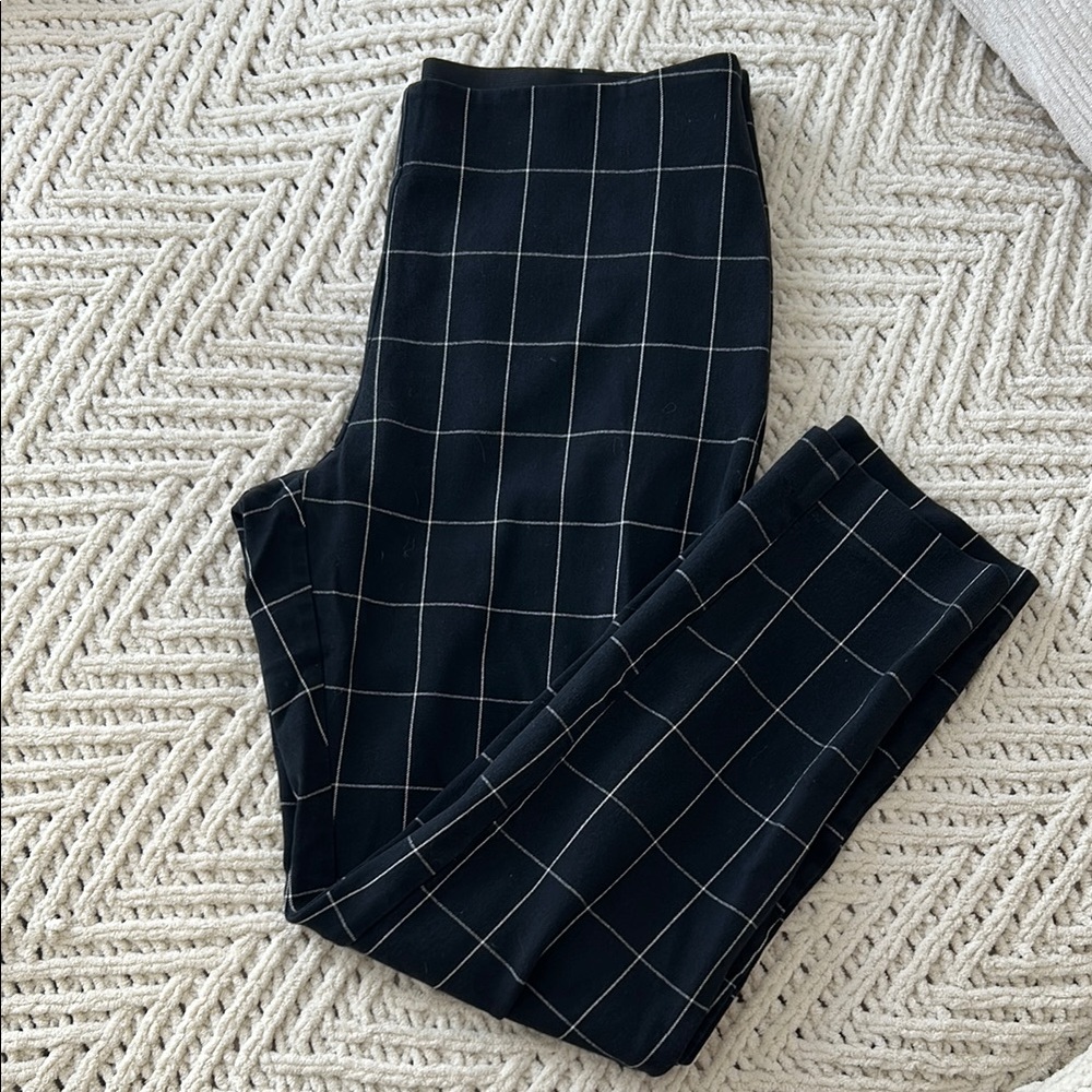 A New Day Black and White Checkered Pants